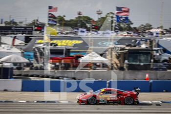 2022-03-16 - 52 MOLINA Miguel (spa), FUOCO Antonio (ita), AF Corse, Ferrari 488 GTE EVO, action during the 1000 Miles of Sebring, 1st round of the 2022 FIA World Endurance Championship on the Sebring International Raceway from March 16 to 18, in Sebring, Florida, United States of America - 1000 MILES OF SEBRING, 1ST ROUND OF THE 2022 FIA WORLD ENDURANCE CHAMPIONSHIP - ENDURANCE - MOTORS