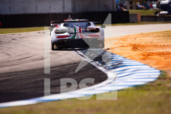 2022-03-17 - 54 FLOHR Thomas (swi), CASTELLACCI Francesco (ita), CASSIDY Nick (nzl), AF Corse, Ferrari 488 GTE EVO, action during the 1000 Miles of Sebring, 1st round of the 2022 FIA World Endurance Championship on the Sebring International Raceway from March 16 to 18, in Sebring, Florida, United States of America - 1000 MILES OF SEBRING, 1ST ROUND OF THE 2022 FIA WORLD ENDURANCE - ENDURANCE - MOTORS