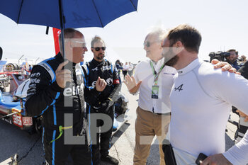 2022-03-18 - SINAULT Philippe (fra), team principal and owner of Signatech racing, portait, DE CHAUNAC Hugues (fra), President of Oreca, portrait, LAPIERRE Nicolas (fra), Alpine Elf Team, Alpine A480 - Gibson, portrait , during the 1000 Miles of Sebring, 1st round of the 2022 FIA World Endurance Championship on the Sebring International Raceway from March 16 to 18, in Sebring, Florida, United States of America - 1000 MILES OF SEBRING, 1ST ROUND OF THE 2022 FIA WORLD ENDURANCE CHAMPIONSHIP - ENDURANCE - MOTORS