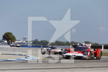 2022-03-18 - 708 PLA Olivier (fra), DUMAS Romain (fra), BRISCOE Ryan (usa), Glickenhaus Racing, Glickenhaus 007 LMH, action , during the 1000 Miles of Sebring, 1st round of the 2022 FIA World Endurance Championship on the Sebring International Raceway from March 16 to 18, in Sebring, Florida, United States of America - 1000 MILES OF SEBRING, 1ST ROUND OF THE 2022 FIA WORLD ENDURANCE CHAMPIONSHIP - ENDURANCE - MOTORS