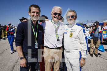 2022-03-18 - TAFFIN Rémy (fra), Oreca engineer, portrait DE CHAUNAC Hugues (fra), President of Oreca, portrait ICKX Jacky (bel), portrait during the 1000 Miles of Sebring, 1st round of the 2022 FIA World Endurance Championship on the Sebring International Raceway from March 16 to 18, in Sebring, Florida, United States of America - 1000 MILES OF SEBRING, 1ST ROUND OF THE 2022 FIA WORLD ENDURANCE CHAMPIONSHIP - ENDURANCE - MOTORS