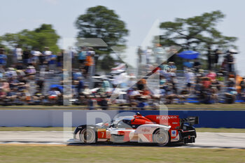 2022-03-18 - 07 CONWAY Mike (gbr), KOBAYASHI Kamui (jpn), LOPEZ Jose Maria (arg), Toyota Gazoo Racing, Toyota GR010 - Hybrid, action , during the 1000 Miles of Sebring, 1st round of the 2022 FIA World Endurance Championship on the Sebring International Raceway from March 16 to 18, in Sebring, Florida, United States of America - 1000 MILES OF SEBRING, 1ST ROUND OF THE 2022 FIA WORLD ENDURANCE CHAMPIONSHIP - ENDURANCE - MOTORS