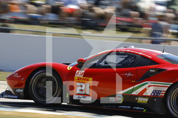 2022-03-18 - 21 MANN Simon (gbr), ULRICH Christoph (swi), VILANDER Toni (fin), AF Corse, Ferrari 488 GTE Evo, action , during the 1000 Miles of Sebring, 1st round of the 2022 FIA World Endurance Championship on the Sebring International Raceway from March 16 to 18, in Sebring, Florida, United States of America - 1000 MILES OF SEBRING, 1ST ROUND OF THE 2022 FIA WORLD ENDURANCE CHAMPIONSHIP - ENDURANCE - MOTORS
