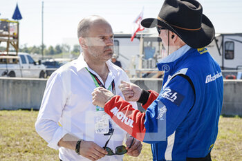 2022-03-18 - LEQUIEN Frédéric (fra), CEO of the FIA World Endurance Championship, portrait GLICKENHAUS Jesse (usa), Founder and Manager Director of Glickenhaus Racing, portrait during the 1000 Miles of Sebring, 1st round of the 2022 FIA World Endurance Championship on the Sebring International Raceway from March 16 to 18, in Sebring, Florida, United States of America - 1000 MILES OF SEBRING, 1ST ROUND OF THE 2022 FIA WORLD ENDURANCE CHAMPIONSHIP - ENDURANCE - MOTORS