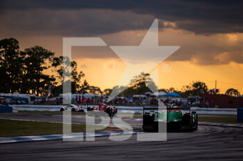 2022-03-18 - 28 RASMUSSEN Oliver (dnk), JONES Edward (gbr), ABERDEIN Jonathan (zaf), JOTA, Oreca 07 - Gibson, action during the 1000 Miles of Sebring, 1st round of the 2022 FIA World Endurance Championship on the Sebring International Raceway from March 16 to 18, in Sebring, Florida, United States of America - 1000 MILES OF SEBRING, 1ST ROUND OF THE 2022 FIA WORLD ENDURANCE CHAMPIONSHIP - ENDURANCE - MOTORS