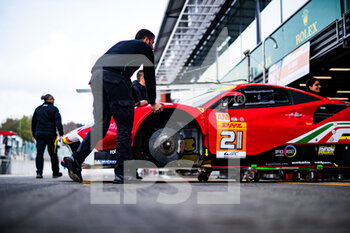 2022-05-05 - 21 MANN Simon (gbr), ULRICH Christoph (swi), VILANDER Toni (fin), AF Corse, Ferrari 488 GTE Evo, ambiance during the 6 Hours of Spa-Francorchamps 2022, 2nd round of the 2022 FIA World Endurance Championship on the Circuit de Spa-Francorchamps from May 5 to 7, 2022 in Francrochamps, Belgium - 6 HOURS OF SPA-FRANCORCHAMPS 2022, 2ND ROUND OF THE 2022 FIA WORLD ENDURANCE CHAMPIONSHIP - ENDURANCE - MOTORS