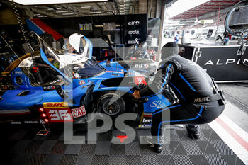 2022-05-05 - Alpine Elf Team, Alpine A480 - Gibson, action during the 6 Hours of Spa-Francorchamps 2022, 2nd round of the 2022 FIA World Endurance Championship on the Circuit de Spa-Francorchamps from May 5 to 7, 2022 in Francorchamps, Belgium - 6 HOURS OF SPA-FRANCORCHAMPS 2022, 2ND ROUND OF THE 2022 FIA WORLD ENDURANCE CHAMPIONSHIP - ENDURANCE - MOTORS