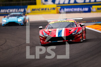 2022-05-05 - 71 DEZOTEUX Franck (fra), RAGUES Pierre (fra), AUBRY Gabriel (fra), Spirit of Race, Ferrari 488 GTE EVO, action during the 6 Hours of Spa-Francorchamps 2022, 2nd round of the 2022 FIA World Endurance Championship on the Circuit de Spa-Francorchamps from May 5 to 7, 2022 in Francrochamps, Belgium - 6 HOURS OF SPA-FRANCORCHAMPS 2022, 2ND ROUND OF THE 2022 FIA WORLD ENDURANCE CHAMPIONSHIP - ENDURANCE - MOTORS