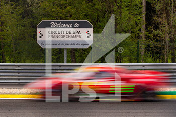 2022-05-05 - 52 MOLINA Miguel (spa), FUOCO Antonio (ita), AF Corse, Ferrari 488 GTE EVO, action during the 6 Hours of Spa-Francorchamps 2022, 2nd round of the 2022 FIA World Endurance Championship on the Circuit de Spa-Francorchamps from May 5 to 7, 2022 in Francrochamps, Belgium - 6 HOURS OF SPA-FRANCORCHAMPS 2022, 2ND ROUND OF THE 2022 FIA WORLD ENDURANCE CHAMPIONSHIP - ENDURANCE - MOTORS