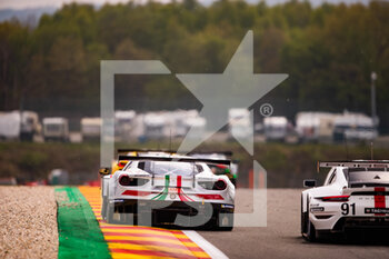 2022-05-05 - 54 FLOHR Thomas (swi), CASTELLACCI Francesco (ita), CASSIDY Nick (nzl), AF Corse, Ferrari 488 GTE EVO, action during the 6 Hours of Spa-Francorchamps 2022, 2nd round of the 2022 FIA World Endurance Championship on the Circuit de Spa-Francorchamps from May 5 to 7, 2022 in Francrochamps, Belgium - 6 HOURS OF SPA-FRANCORCHAMPS 2022, 2ND ROUND OF THE 2022 FIA WORLD ENDURANCE CHAMPIONSHIP - ENDURANCE - MOTORS