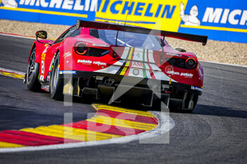 2022-05-06 - 21 MANN Simon (gbr), ULRICH Christoph (swi), VILANDER Toni (fin), AF Corse, Ferrari 488 GTE Evo, action during the 6 Hours of Spa-Francorchamps 2022, 2nd round of the 2022 FIA World Endurance Championship on the Circuit de Spa-Francorchamps from May 5 to 7, 2022 in Francorchamps, Belgium - 6 HOURS OF SPA-FRANCORCHAMPS 2022, 2ND ROUND OF THE 2022 FIA WORLD ENDURANCE CHAMPIONSHIP - ENDURANCE - MOTORS
