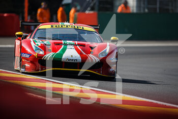 2022-05-06 - 52 MOLINA Miguel (spa), FUOCO Antonio (ita), AF Corse, Ferrari 488 GTE EVO, action during the 6 Hours of Spa-Francorchamps 2022, 2nd round of the 2022 FIA World Endurance Championship on the Circuit de Spa-Francorchamps from May 5 to 7, 2022 in Francorchamps, Belgium - 6 HOURS OF SPA-FRANCORCHAMPS 2022, 2ND ROUND OF THE 2022 FIA WORLD ENDURANCE CHAMPIONSHIP - ENDURANCE - MOTORS