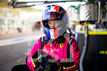 2022-05-06 - PIN Doriane (fra), Iron DAMES, Ferrari 488 GTE EVO, portrait during the 6 Hours of Spa-Francorchamps 2022, 2nd round of the 2022 FIA World Endurance Championship on the Circuit de Spa-Francorchamps from May 5 to 7, 2022 in Francrochamps, Belgium - 6 HOURS OF SPA-FRANCORCHAMPS 2022, 2ND ROUND OF THE 2022 FIA WORLD ENDURANCE CHAMPIONSHIP - ENDURANCE - MOTORS