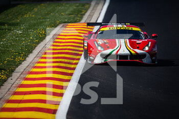 2022-05-06 - 21 MANN Simon (gbr), ULRICH Christoph (swi), VILANDER Toni (fin), AF Corse, Ferrari 488 GTE Evo, action during the 6 Hours of Spa-Francorchamps 2022, 2nd round of the 2022 FIA World Endurance Championship on the Circuit de Spa-Francorchamps from May 5 to 7, 2022 in Francorchamps, Belgium - 6 HOURS OF SPA-FRANCORCHAMPS 2022, 2ND ROUND OF THE 2022 FIA WORLD ENDURANCE CHAMPIONSHIP - ENDURANCE - MOTORS