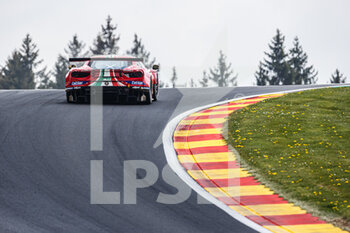2022-05-06 - 52 MOLINA Miguel (spa), FUOCO Antonio (ita), AF Corse, Ferrari 488 GTE EVO, action during the 6 Hours of Spa-Francorchamps 2022, 2nd round of the 2022 FIA World Endurance Championship on the Circuit de Spa-Francorchamps from May 5 to 7, 2022 in Francorchamps, Belgium - 6 HOURS OF SPA-FRANCORCHAMPS 2022, 2ND ROUND OF THE 2022 FIA WORLD ENDURANCE CHAMPIONSHIP - ENDURANCE - MOTORS