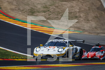 2022-05-06 - 46 CAIROLI Matteo (ita), PEDERSEN Mikkel (DNK), LEUTWILER Nicolas (CHE) Team Project 1, Porsche 911 RSR - 19, action during the 6 Hours of Spa-Francorchamps 2022, 2nd round of the 2022 FIA World Endurance Championship on the Circuit de Spa-Francorchamps from May 5 to 7, 2022 in Francorchamps, Belgium - 6 HOURS OF SPA-FRANCORCHAMPS 2022, 2ND ROUND OF THE 2022 FIA WORLD ENDURANCE CHAMPIONSHIP - ENDURANCE - MOTORS