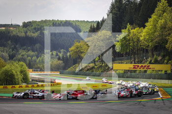 2022-05-07 - 83 PERRODO Francois (fra), NIELSEN Nicklas (dnl), ROVERA Alessio (ita), AF Corse, Oreca 07 - Gibson, action during the 6 Hours of Spa-Francorchamps 2022, 2nd round of the 2022 FIA World Endurance Championship on the Circuit de Spa-Francorchamps from May 5 to 7, 2022 in Francorchamps, Belgium - 6 HOURS OF SPA-FRANCORCHAMPS 2022, 2ND ROUND OF THE 2022 FIA WORLD ENDURANCE CHAMPIONSHIP - ENDURANCE - MOTORS