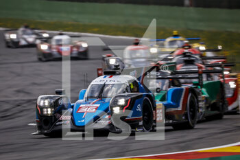 2022-05-07 - 36 NEGRAO André (bra), LAPIERRE Nicolas (fra), VAXIVIERE Matthieu (fra), Alpine Elf Team, Alpine A480 - Gibson, action during the 6 Hours of Spa-Francorchamps 2022, 2nd round of the 2022 FIA World Endurance Championship on the Circuit de Spa-Francorchamps from May 5 to 7, 2022 in Francorchamps, Belgium - 6 HOURS OF SPA-FRANCORCHAMPS 2022, 2ND ROUND OF THE 2022 FIA WORLD ENDURANCE CHAMPIONSHIP - ENDURANCE - MOTORS