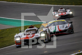 2022-05-07 - 08 BUEMI Sébastien (swi), HARTLEY Brendon (nzl), HIRAKAWA Ryo (jpn), Toyota Gazoo Racing, Toyota GR010 - Hybrid, action during the 6 Hours of Spa-Francorchamps 2022, 2nd round of the 2022 FIA World Endurance Championship on the Circuit de Spa-Francorchamps from May 5 to 7, 2022 in Francorchamps, Belgium - 6 HOURS OF SPA-FRANCORCHAMPS 2022, 2ND ROUND OF THE 2022 FIA WORLD ENDURANCE CHAMPIONSHIP - ENDURANCE - MOTORS