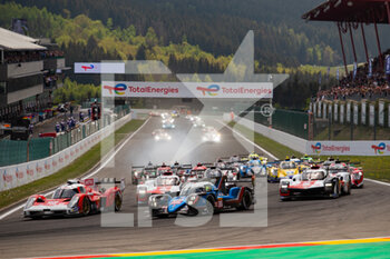 2022-05-07 - Start during the 6 Hours of Spa-Francorchamps 2022, 2nd round of the 2022 FIA World Endurance Championship on the Circuit de Spa-Francorchamps from May 5 to 7, 2022 in Francrochamps, Belgium - 6 HOURS OF SPA-FRANCORCHAMPS 2022, 2ND ROUND OF THE 2022 FIA WORLD ENDURANCE CHAMPIONSHIP - ENDURANCE - MOTORS