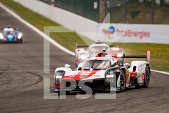 2022-05-07 - 08 BUEMI Sébastien (swi), HARTLEY Brendon (nzl), HIRAKAWA Ryo (jpn), Toyota Gazoo Racing, Toyota GR010 - Hybrid, action during the 6 Hours of Spa-Francorchamps 2022, 2nd round of the 2022 FIA World Endurance Championship on the Circuit de Spa-Francorchamps from May 5 to 7, 2022 in Francrochamps, Belgium - 6 HOURS OF SPA-FRANCORCHAMPS 2022, 2ND ROUND OF THE 2022 FIA WORLD ENDURANCE CHAMPIONSHIP - ENDURANCE - MOTORS
