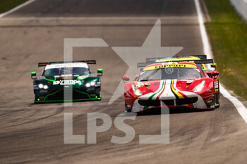 2022-05-07 - 21 MANN Simon (gbr), ULRICH Christoph (swi), VILANDER Toni (fin), AF Corse, Ferrari 488 GTE Evo, action during the 6 Hours of Spa-Francorchamps 2022, 2nd round of the 2022 FIA World Endurance Championship on the Circuit de Spa-Francorchamps from May 5 to 7, 2022 in Francrochamps, Belgium - 6 HOURS OF SPA-FRANCORCHAMPS 2022, 2ND ROUND OF THE 2022 FIA WORLD ENDURANCE CHAMPIONSHIP - ENDURANCE - MOTORS