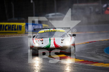 2022-05-07 - 54 FLOHR Thomas (swi), CASTELLACCI Francesco (ita), CASSIDY Nick (nzl), AF Corse, Ferrari 488 GTE EVO, action during the 6 Hours of Spa-Francorchamps 2022, 2nd round of the 2022 FIA World Endurance Championship on the Circuit de Spa-Francorchamps from May 5 to 7, 2022 in Francrochamps, Belgium - 6 HOURS OF SPA-FRANCORCHAMPS 2022, 2ND ROUND OF THE 2022 FIA WORLD ENDURANCE CHAMPIONSHIP - ENDURANCE - MOTORS