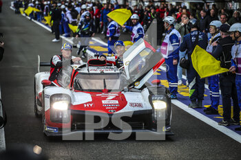 2022-05-07 - 07 CONWAY Mike (gbr), KOBAYASHI Kamui (jpn), LOPEZ Jose Maria (arg), Toyota Gazoo Racing, Toyota GR010 - Hybrid, action podium, portrait during the 6 Hours of S,pa-Francorchamps 2022, 2nd round of the 2022 FIA World Endurance Championship on the Circuit de Spa-Francorchamps from May 5 to 7, 2022 in Francorchamps, Belgium - 6 HOURS OF SPA-FRANCORCHAMPS 2022, 2ND ROUND OF THE 2022 FIA WORLD ENDURANCE CHAMPIONSHIP - ENDURANCE - MOTORS
