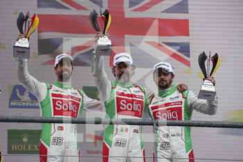 2022-05-07 - 38 GONZALEZ Roberto (mex), DA COSTA Antonio Felix (prt), STEVENS Will (gbr), Jota, Oreca 07 - Gibson, podium, portrait during the 6 Hours of S,pa-Francorchamps 2022, 2nd round of the 2022 FIA World Endurance Championship on the Circuit de Spa-Francorchamps from May 5 to 7, 2022 in Francorchamps, Belgium - 6 HOURS OF SPA-FRANCORCHAMPS 2022, 2ND ROUND OF THE 2022 FIA WORLD ENDURANCE CHAMPIONSHIP - ENDURANCE - MOTORS