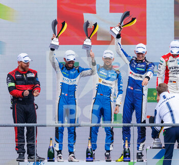 2022-05-07 - 41 ANDRADE Rui (prt), HABSBURG Ferdinand (aut), NATO Norman (fra), Realteam by WRT, Oreca 07 - Gibson, podium, portrait during the 6 Hours of Spa-Francorchamps 2022, 2nd round of the 2022 FIA World Endurance Championship on the Circuit de Spa-Francorchamps from May 5 to 7, 2022 in Francorchamps, Belgium - 6 HOURS OF SPA-FRANCORCHAMPS 2022, 2ND ROUND OF THE 2022 FIA WORLD ENDURANCE CHAMPIONSHIP - ENDURANCE - MOTORS