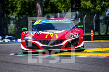 2022-05-12 - 88 O. PEDERSEN Mikkel (dnk), PEDERSEN Lars Engelbreckt (dnk), GMB Motorsport, Honda NSX GT3, action during the 2nd of the 2022 Michelin Le Mans Cup on the Imola Circuit from May 12 to 14, in Imola, Italy - AUTO - MICHELIN LE MANS CUP - IMOLA 2022 - ENDURANCE - MOTORS