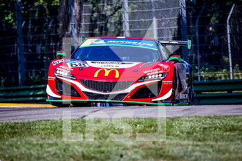 2022-05-12 - 88 O. PEDERSEN Mikkel (dnk), PEDERSEN Lars Engelbreckt (dnk), GMB Motorsport, Honda NSX GT3, action during the 2nd of the 2022 Michelin Le Mans Cup on the Imola Circuit from May 12 to 14, in Imola, Italy - AUTO - MICHELIN LE MANS CUP - IMOLA 2022 - ENDURANCE - MOTORS