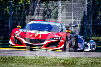 2022-05-12 - 44 BIRCH Gustav (dnk), MOLLER Jens (dnk), GMB Motorsport, Honda NSX GT3, action during the 2nd of the 2022 Michelin Le Mans Cup on the Imola Circuit from May 12 to 14, in Imola, Italy - AUTO - MICHELIN LE MANS CUP - IMOLA 2022 - ENDURANCE - MOTORS