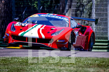 2022-05-12 - 51 DE LA ROSA Marcos Vivian (GBR), DAVENPORT Luke (gbr), AF Corse, Ferrari 488 GT3, action during the 2nd of the 2022 Michelin Le Mans Cup on the Imola Circuit from May 12 to 14, in Imola, Italy - AUTO - MICHELIN LE MANS CUP - IMOLA 2022 - ENDURANCE - MOTORS