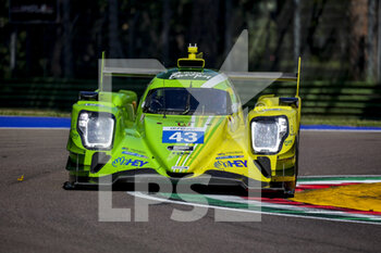 2022-05-12 - 43 FITTIPALDI Pietro (bra), HEINEMEIER HANSSON David (dnk), SCHERER Fabio (swi), Inter Europol Competition, Oreca 07 - Gibson, action during the 4 Hours of Imola 2022, 2nd round of the 2022 European Le Mans Series on the Imola Circuit from May 12 to 15, in Imola, Italy - AUTO - ELMS - 4 HOURS OF IMOLA 2022 - ENDURANCE - MOTORS