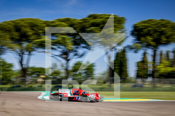 2022-05-12 - 09 DELETRAZ Louis (swi), HABSBURG Ferdinand (aut), COLOMBO Lorenzo (ita), Prema Racing, Oreca 07 - Gibson, action during the 4 Hours of Imola 2022, 2nd round of the 2022 European Le Mans Series on the Imola Circuit from May 12 to 15, in Imola, Italy - AUTO - ELMS - 4 HOURS OF IMOLA 2022 - ENDURANCE - MOTORS