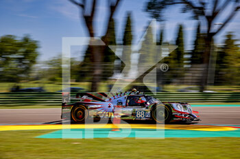 2022-05-12 - 88 NIELSEN Nicklas (dnk), PERRODO Francois (fra), ROVERA Alessio (ita), AF Corse, Oreca 07 - Gibson, action during the 4 Hours of Imola 2022, 2nd round of the 2022 European Le Mans Series on the Imola Circuit from May 12 to 15, in Imola, Italy - AUTO - ELMS - 4 HOURS OF IMOLA 2022 - ENDURANCE - MOTORS