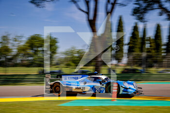 2022-05-12 - 21 KAISER Matthias (lie), LAURENT Thomas (fra), DE WILDE Ugo (bel), Mühlner Motorsport, Oreca 07 - Gibson, action during the 4 Hours of Imola 2022, 2nd round of the 2022 European Le Mans Series on the Imola Circuit from May 12 to 15, in Imola, Italy - AUTO - ELMS - 4 HOURS OF IMOLA 2022 - ENDURANCE - MOTORS