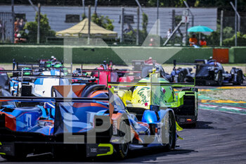 2022-05-15 - 43 FITTIPALDI Pietro (bra), HEINEMEIER HANSSON David (dnk), SCHERER Fabio (swi), Inter Europol Competition, Oreca 07 - Gibson, action during the 4 Hours of Imola 2022, 2nd round of the 2022 European Le Mans Series on the Imola Circuit from May 12 to 15, in Imola, Italy - 4 HOURS OF IMOLA 2022, 2ND ROUND OF THE 2022 EUROPEAN LE MANS SERIES - ENDURANCE - MOTORS