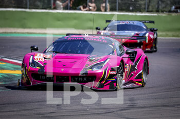 2022-05-15 - 83 BOVY Sarah (bel), FREY Rahel (swi), GATTING Michelle (dnk), Iron Lynx, Ferrari 488 GTE, action during the 4 Hours of Imola 2022, 2nd round of the 2022 European Le Mans Series on the Imola Circuit from May 12 to 15, in Imola, Italy - 4 HOURS OF IMOLA 2022, 2ND ROUND OF THE 2022 EUROPEAN LE MANS SERIES - ENDURANCE - MOTORS