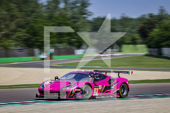 2022-05-15 - 83 BOVY Sarah (bel), FREY Rahel (swi), GATTING Michelle (dnk), Iron Lynx, Ferrari 488 GTE, action during the 4 Hours of Imola 2022, 2nd round of the 2022 European Le Mans Series on the Imola Circuit from May 12 to 15, in Imola, Italy - 4 HOURS OF IMOLA 2022, 2ND ROUND OF THE 2022 EUROPEAN LE MANS SERIES - ENDURANCE - MOTORS