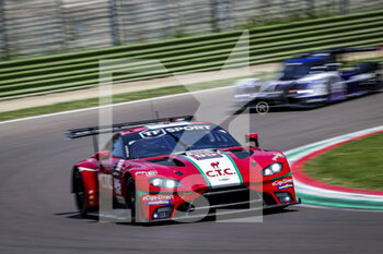 2022-05-15 - 95 ADAM Jonny (gbr), HARSHORNE John (gbr), CHAVES Henrique (prt), Oman Racing avec TF Sport, Aston Martin Vantage AMR, action during the 4 Hours of Imola 2022, 2nd round of the 2022 European Le Mans Series on the Imola Circuit from May 12 to 15, in Imola, Italy - 4 HOURS OF IMOLA 2022, 2ND ROUND OF THE 2022 EUROPEAN LE MANS SERIES - ENDURANCE - MOTORS