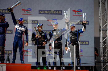 2022-05-15 - 17 BENHAM Mike (gbr), JAKOBSEN Malthe (dnk), SMITH Maurice (usa), Cool Racing, Ligier JS P320 - Nissan, portrait Podium during the 4 Hours of Imola 2022, 2nd round of the 2022 European Le Mans Series on the Imola Circuit from May 12 to 15, in Imola, Italy - 4 HOURS OF IMOLA 2022, 2ND ROUND OF THE 2022 EUROPEAN LE MANS SERIES - ENDURANCE - MOTORS