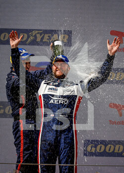 2022-05-15 - BENTLEY Andrew (gbr), United Autosports, Ligier JS P320 - Nissan, portrait Podium during the 4 Hours of Imola 2022, 2nd round of the 2022 European Le Mans Series on the Imola Circuit from May 12 to 15, in Imola, Italy - 4 HOURS OF IMOLA 2022, 2ND ROUND OF THE 2022 EUROPEAN LE MANS SERIES - ENDURANCE - MOTORS