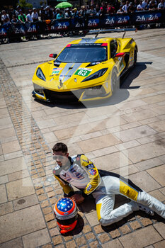2022-06-03 - TAYLOR Jordan (usa), Corvette Racing, Chevrolet Corvette C8.R, portrait during the Scrutineering of the 2022 24 Hours of Le Mans, 3rd round of the 2022 FIA World Endurance Championship, on the Circuit de la Sarthe, from June 3 to 4, 2022 in Le Mans, France - 24 HEURES DU MANS 2022 - SCRUTINEERING - ENDURANCE - MOTORS
