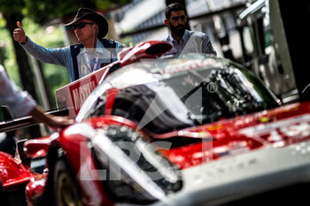 2022-06-04 - GLICKENHAUS Jim (usa), Owner of Glickenhaus Racing, portrait during the Scrutineering of the 2022 24 Hours of Le Mans, 3rd round of the 2022 FIA World Endurance Championship, on the Circuit de la Sarthe, from June 3 to 4, 2022 in Le Mans, France - 24 HEURES DU MANS 2022 - SCRUTINEERING - ENDURANCE - MOTORS