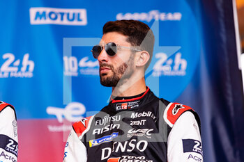 2022-06-04 - LOPEZ Jose Maria (arg), Toyota Gazoo Racing, Toyota GR010 - Hybrid, portrait during the Scrutineering of the 2022 24 Hours of Le Mans, 3rd round of the 2022 FIA World Endurance Championship, on the Circuit de la Sarthe, from June 3 to 4, 2022 in Le Mans, France - 24 HEURES DU MANS 2022 - SCRUTINEERING - ENDURANCE - MOTORS
