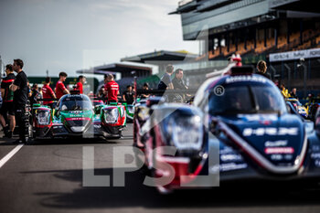 2022-06-04 - 38 GONZALEZ Roberto (mex), DA COSTA Antonio Felix (prt), STEVENS Will (gbr), Jota, Oreca 07 - Gibson, ambiance during the Test Day of the 2022 24 Hours of Le Mans, 3rd round of the 2022 FIA World Endurance Championship, on the Circuit de la Sarthe, on June 5, 2022 in Le Mans, France - 24 HEURES DU MANS 2022 - TEST DAY - ENDURANCE - MOTORS