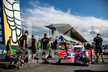 2022-06-04 - 01 WADOUX Lilou (fra), OGIER Sébastien (fra), MILESI Charles (fra), Richard Mille Racing Team, Oreca 07 - Gibson, ambiance during the Test Day of the 2022 24 Hours of Le Mans, 3rd round of the 2022 FIA World Endurance Championship, on the Circuit de la Sarthe, on June 5, 2022 in Le Mans, France - 24 HEURES DU MANS 2022 - TEST DAY - ENDURANCE - MOTORS