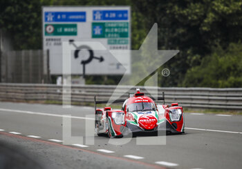 2022-06-05 - 09 KUBICA Robert (pol), DELETRAZ Louis (swi), COLOMBO Lorenzo (ita), Prema Orlen Team, Oreca 07 - Gibson, action during the Test Day of the 2022 24 Hours of Le Mans, 3rd round of the 2022 FIA World Endurance Championship, on the Circuit de la Sarthe, on June 5, 2022 in Le Mans, France - 24 HEURES DU MANS 2022 - TEST DAY - ENDURANCE - MOTORS